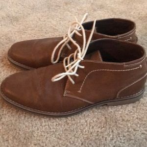 Brown men’s dress shoes